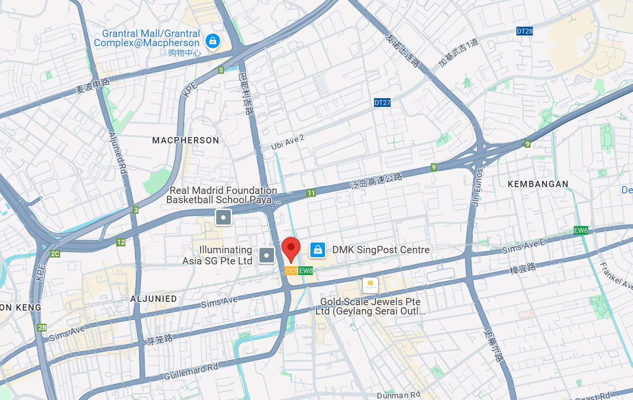 COREY POWER (SINGAPORE) PTE. LTD.Location