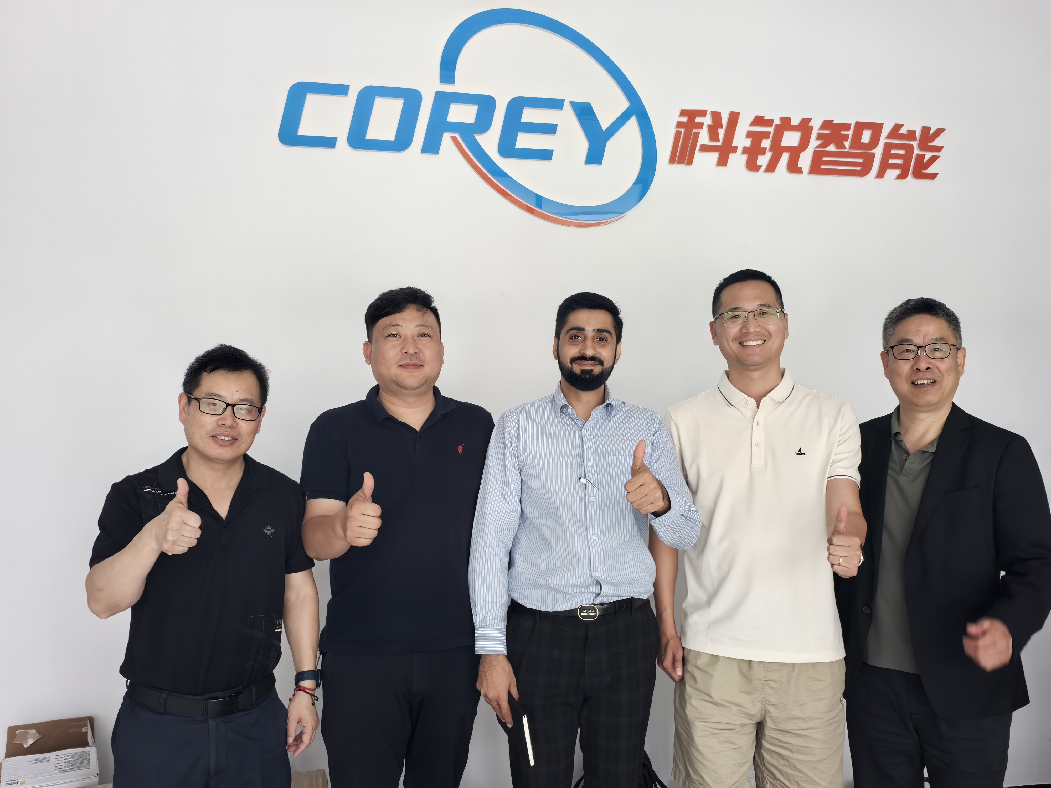 Pakistani Customer Inspects Suzhou Corey Intelligent Energy Storage Production Line